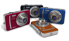 组的颜色的小型数码相机