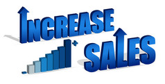 Increase Sales chart and text file also available. / Increase Sales
