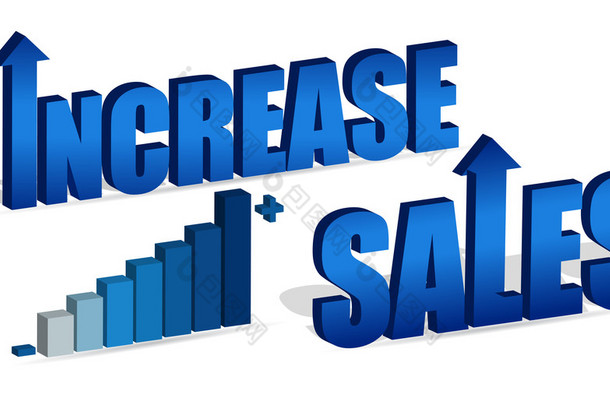 Increase Sales chart and text file also available. / Increase Sales