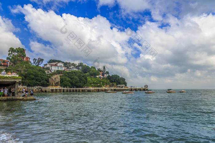 中国、亚洲厦门鼓浪屿风景