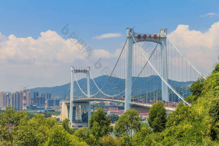 海沧大桥厦门市链接厦门岛与海沧城区内地