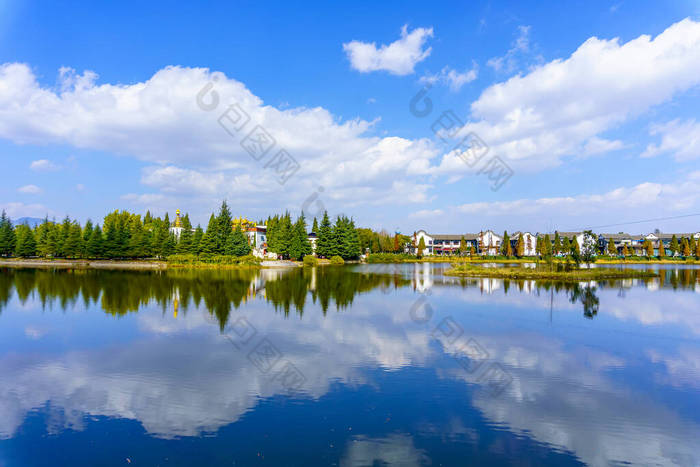 Kunming Dianchi Lake in China, Asia