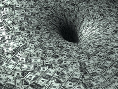 美元流动的黑洞