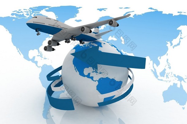 客运飞机飞机环游世界