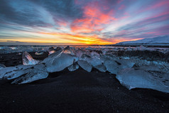 Jokulsarlon 冰海滩