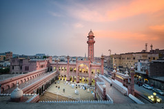 金色清真寺巴基斯坦白沙瓦