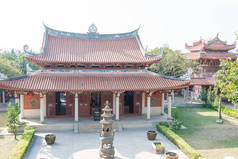 福建、 中国-2015 年 12 月 28 日︰ 南少林寺。著名的历史遗址，在中国福建省泉州市.