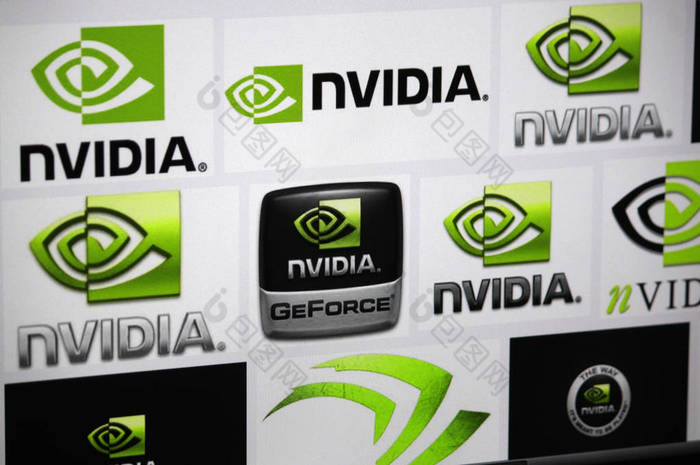 指示标志图案"Nvidia"