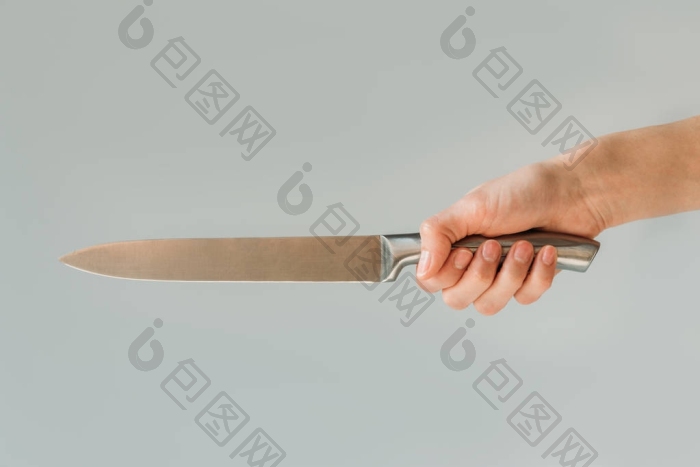手拿刀的女人图片-包图网企业站