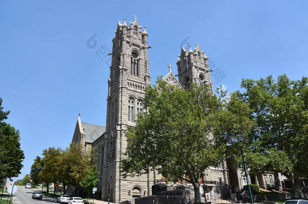 盐湖城, Ut-8月29日: 玛德琳大教堂在盐湖城, 犹他州, 见2017年8月29日。该项工程于1909年完成.