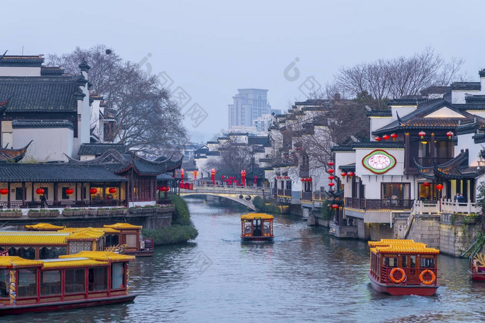 南京秦淮河风景