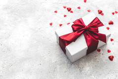 带礼物到情人节和繁文缛节的盒子