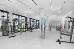 3d. 在大型、长的建筑中提供健身中心