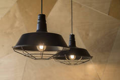 复古阁楼式挂丝灯灯泡装饰老式现代咖啡馆