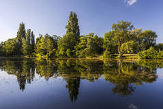 维也纳水上乐园全景 Floridsdorf