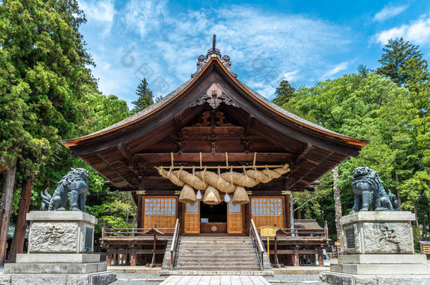 诹平罗县 (大神社) Shimosha Akimiya, 日本