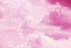 摘要粉红云天景色背景