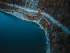 莫尔凡诺湖上美丽的风景