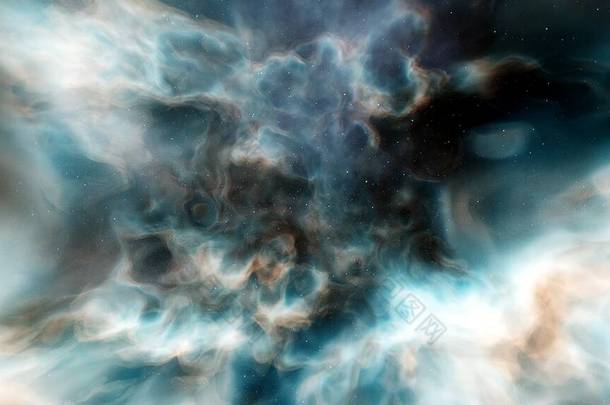 星云和星系太空中的行星科幻小说壁纸深空之美宇宙中数十亿个星系宇宙艺术背景