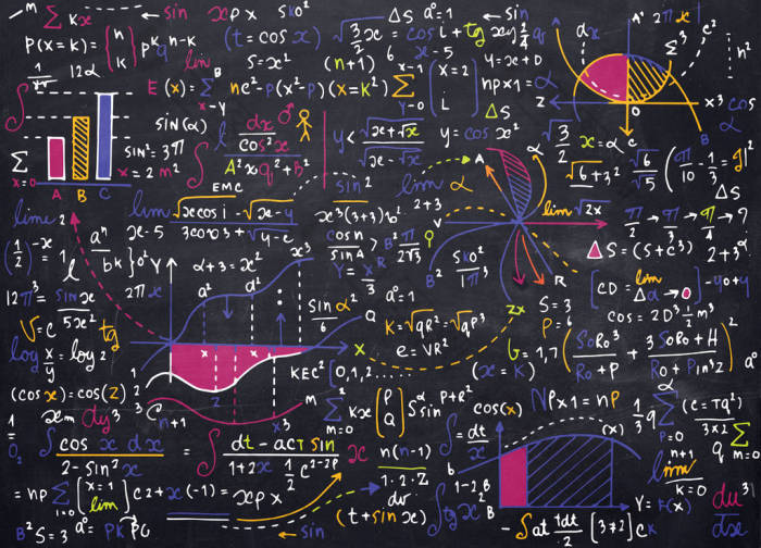 数学教育矢量模式与手写的公式任务情节计算图片-包图网企业站