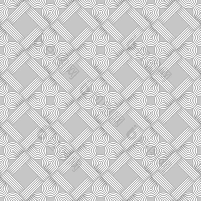 线形条纹线矢量无缝图案图片-包图网企业站