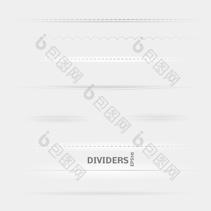 套的分隔线图片-包图网企业站