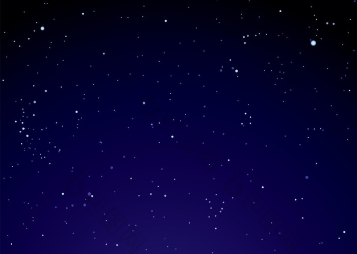 夜晚的天空与明星云图片-包图网企业站