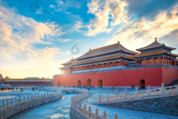 中国北京故宫午门午门图片-包图网企业站