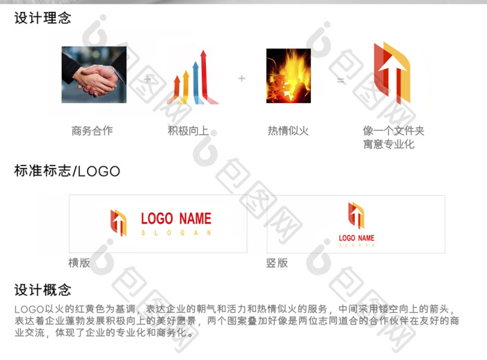 合作logo模板-包图网