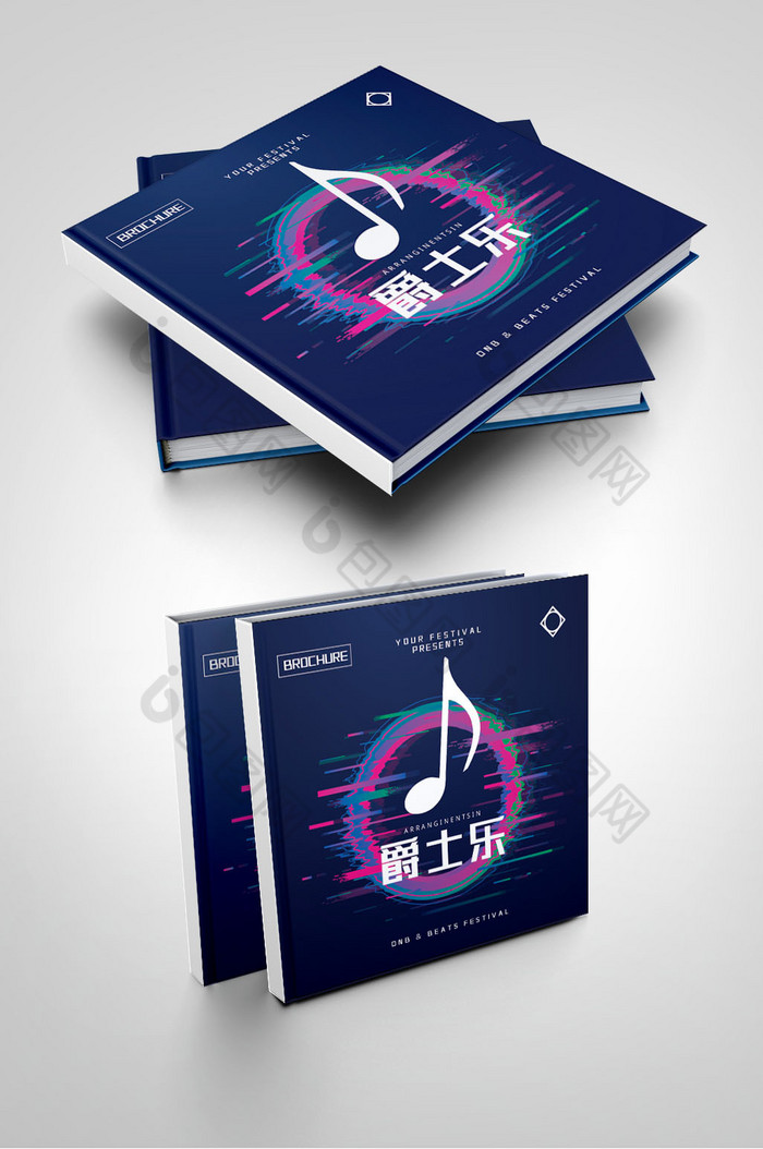 爵士乐音乐歌曲音符画册封面图片图片