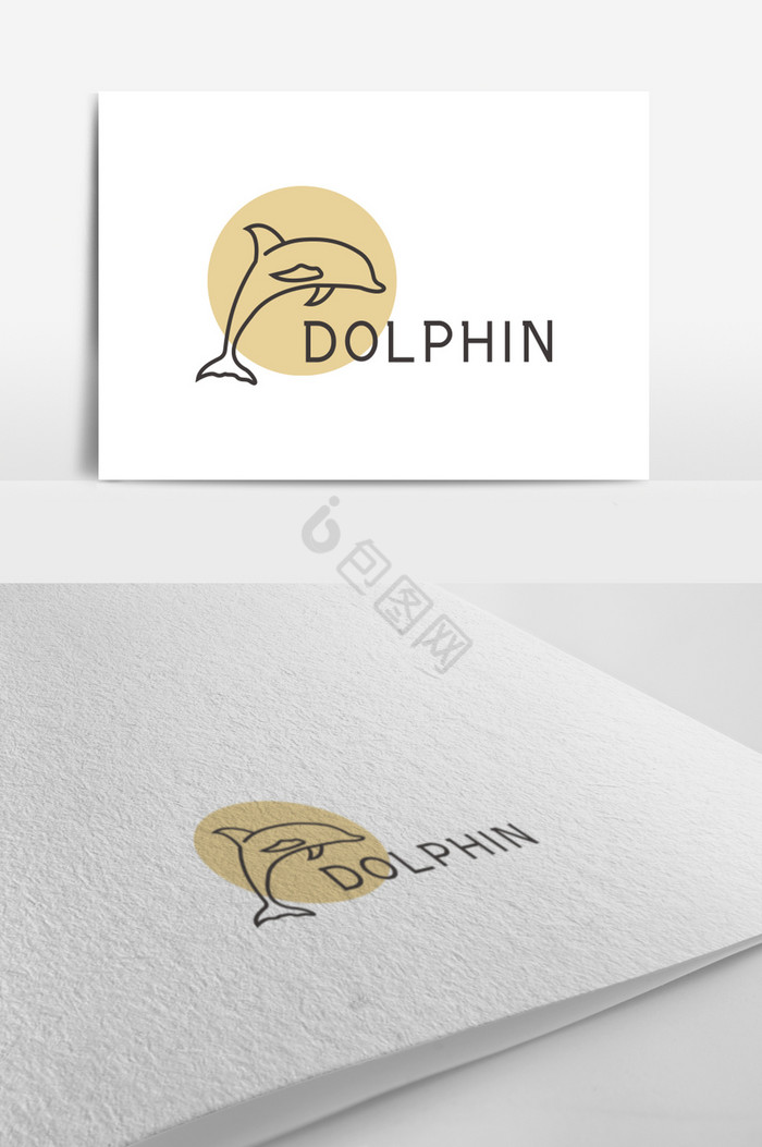海豚品牌形象图片