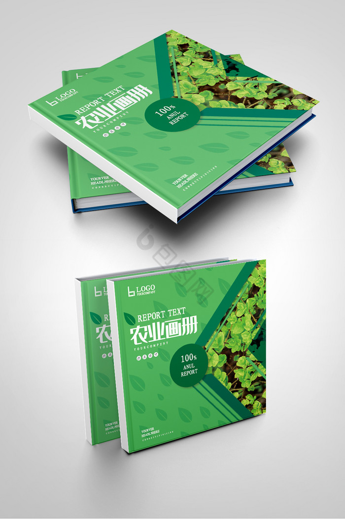农业产品农业公司农产品画册封面图片