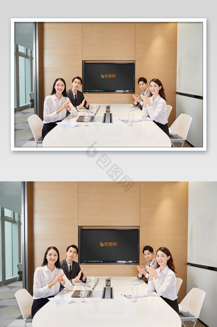 会议室显示屏投屏图片