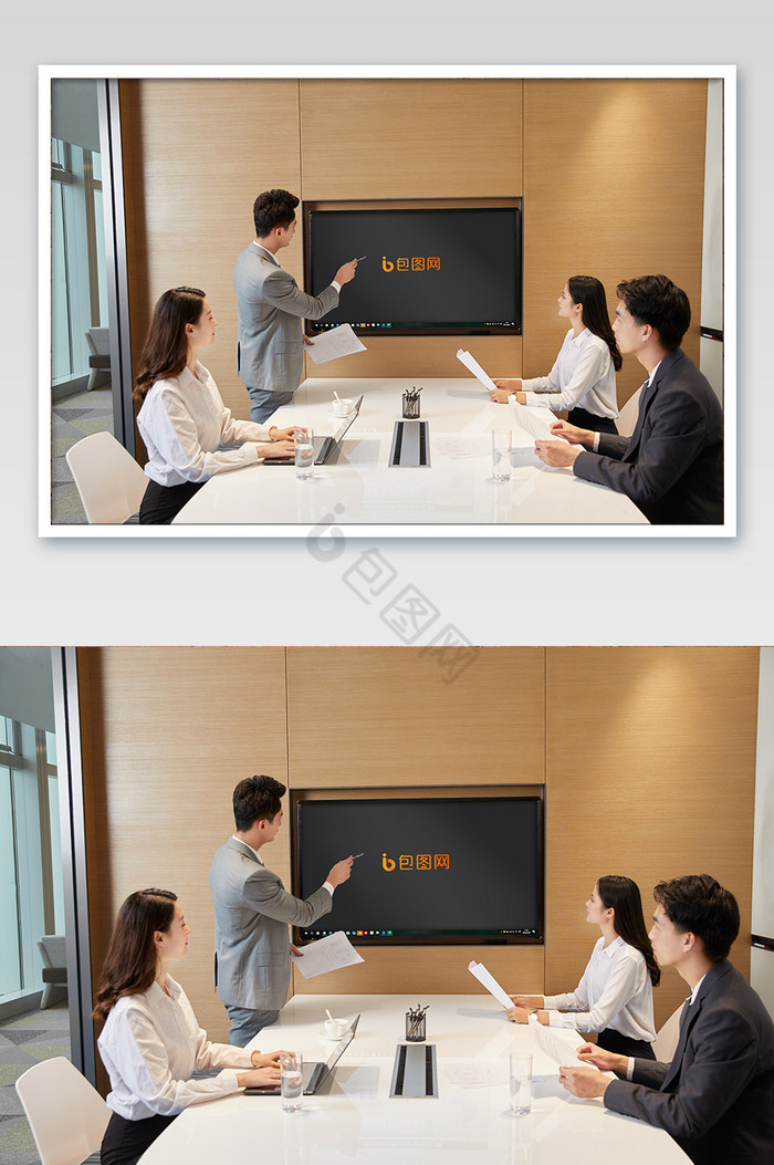 会议室显示屏投影仪投屏图片