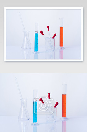 医疗科学实验研究试剂摄影图片