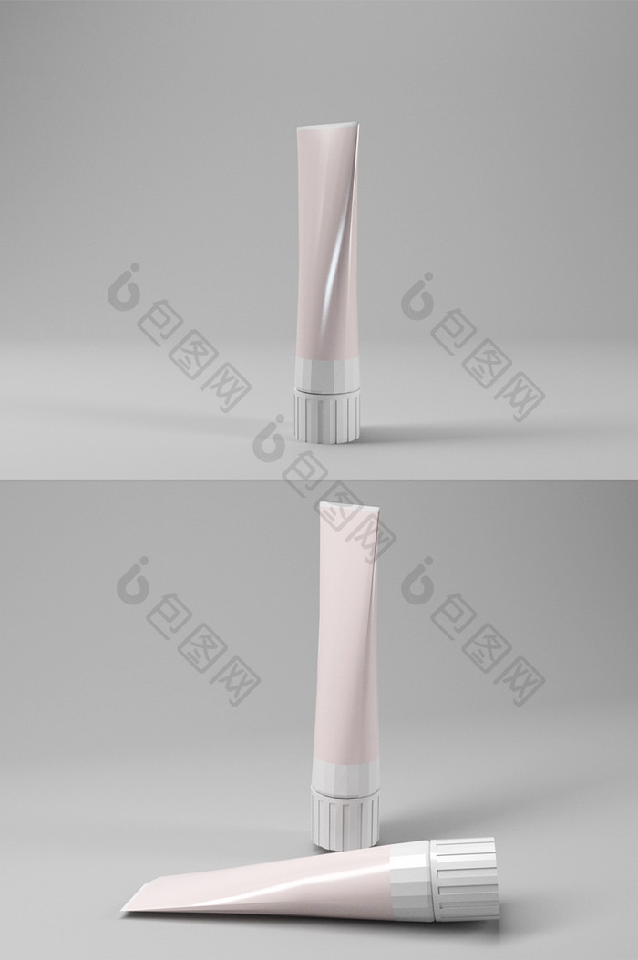 化妆品瓶子产品样机模型C4D产品（OC）