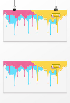油漆刷墙图片模板-包图网