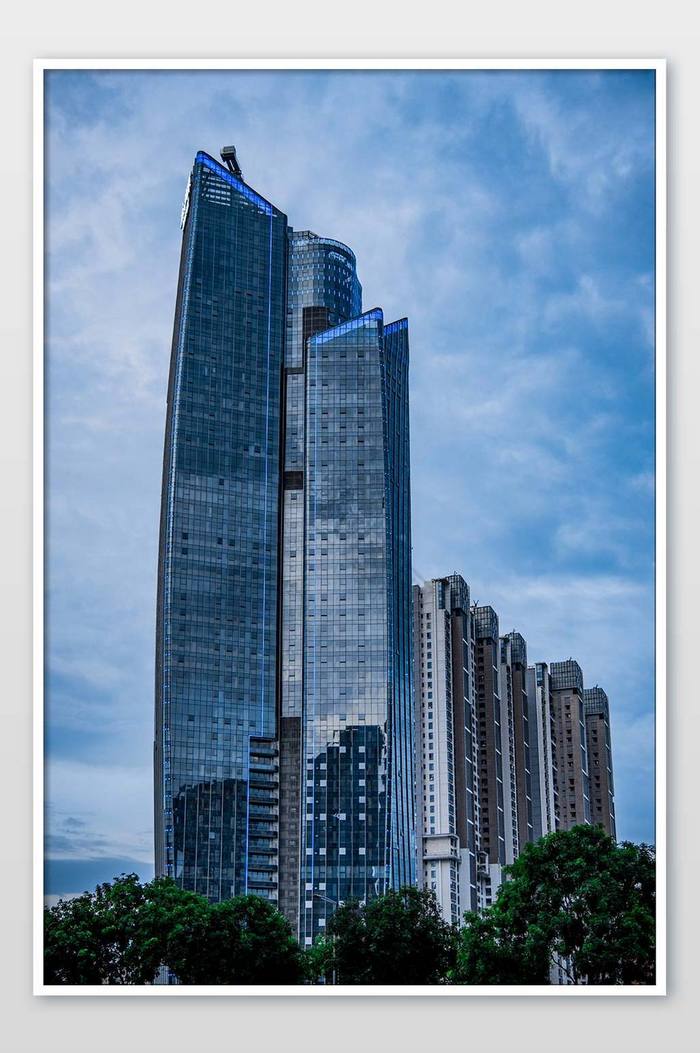 广州地标猎德大厦珠江新城摄影图片