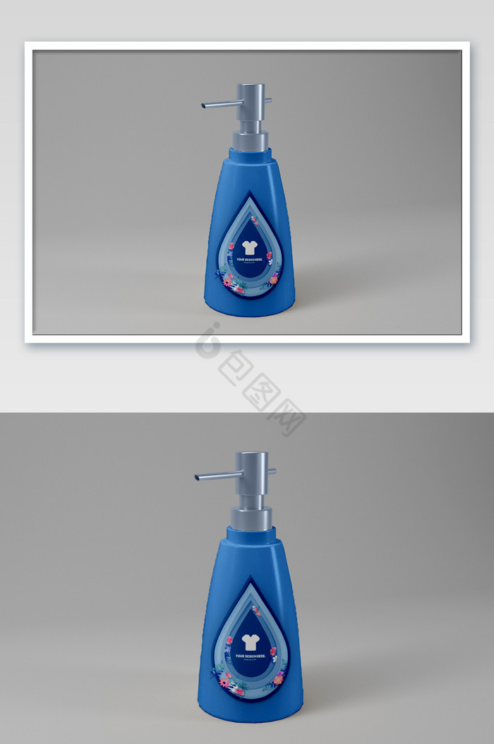 香水瓶化妆瓶洗手液按压瓶广告标志包装图片