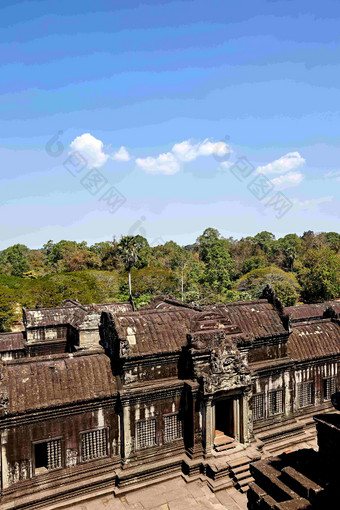 Angkor窟柬埔寨<strong>旅行胜地</strong>风景摄影图