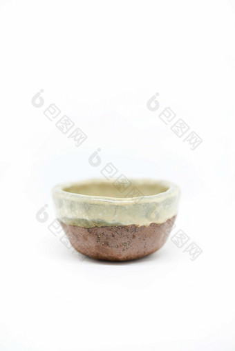 粗陶熔岩釉茶碗