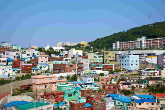 韩国共和国釜山市中心