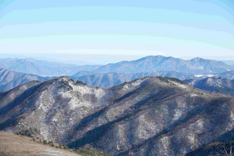 Deogyusan山<strong>雪景</strong>风景