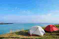 帐篷野营Hamdeok海洋