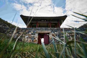 Anheungseong堡垒山风景