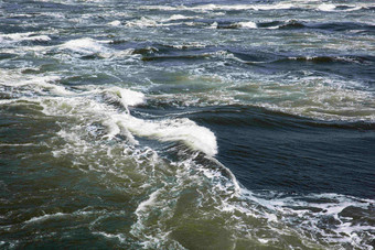 大海波浪风景素材摄影图