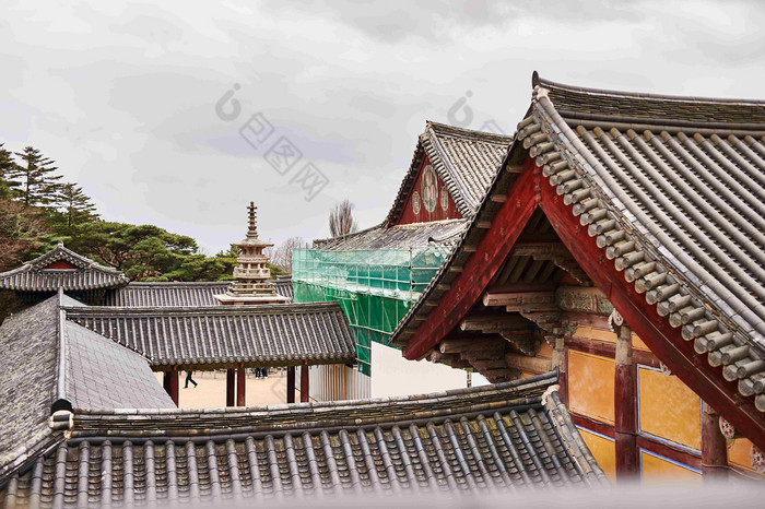 旅行庆州GyeongjusiBulguksa