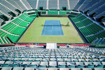 网球法院体育场区
