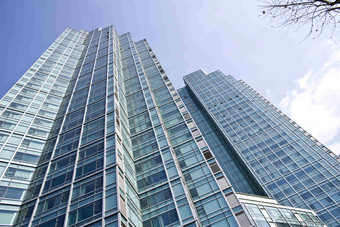 摩天大楼大厦高层公寓建筑摄影图