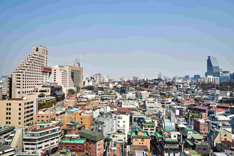 城市小镇村住房